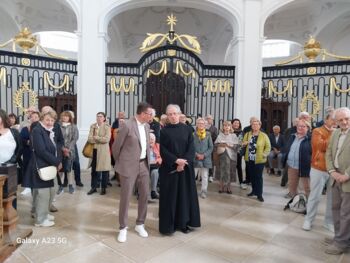 Exkursion Neresheim, Vortrag von Prior Albert