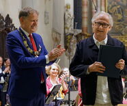 Thomas Jennefelt erhält den Preis der Europäischen Kirchenmusik 2026 von OB Richard Arnold