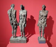 6 EKMFK 2026 Drei Generationen Baumhauer, Skulpuren, Bronze Skulpturen, Josef Baumhauer, Foto EKMFK